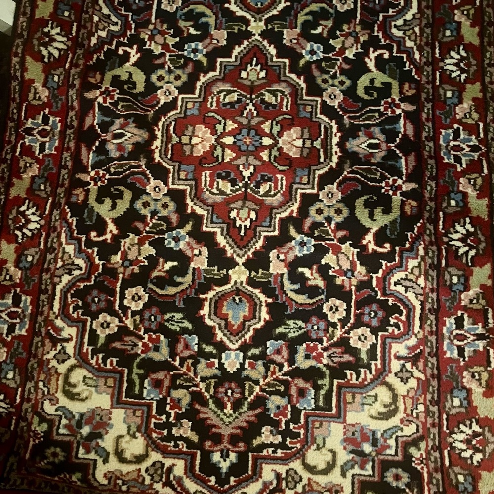 Hand Knotted Wool Rug 3x5 - Picture 6 of 8